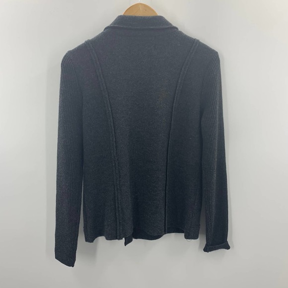 The Savile Row Co. Gray Wool Moto Jacket Size M - Picture 7 of 12